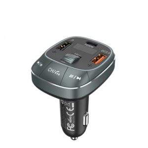 vention transmisor fm/mp3/bluetooth 1xusb tipo c a 2xusb 30w
