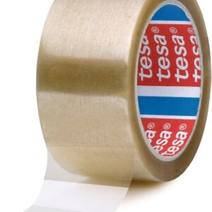 tesa 4089 precinto de embalar 50mm x 66 metros fabricado en polipropileno adhesivo de caucho natural transparente