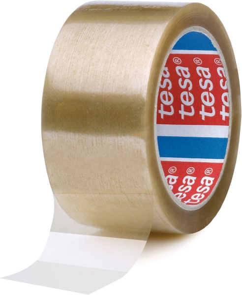 tesa 4089 precinto de embalar 50mm x 66 metros fabricado en polipropileno adhesivo de caucho natural transparente