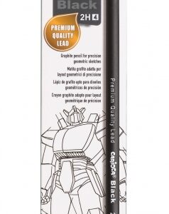 carioca black pack de 12 lapices de grafito 2h facil de borrar y sacar punta cuerpo triangular mina resistente a las caidas ideal para colegio y oficina color negro