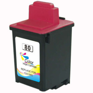 lexmark 80 color cartucho de tinta generico reemplaza 12a1980e