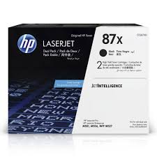 hp cf287xd negro pack de 2 cartuchos de toner original 87x
