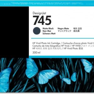 hp f9k05a negro mate cartucho de tinta original 745