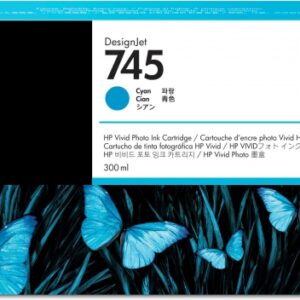 hp f9k03a cyan cartucho de tinta original 745