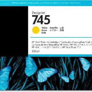 hp f9k02a amarillo cartucho de tinta original 745