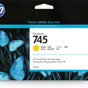 hp f9j96a amarillo cartucho de tinta original 745