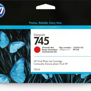hp f9k00a rojo cromatico cartucho de tinta original 745
