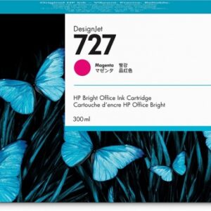hp f9j77a magenta cartucho de tinta original 727
