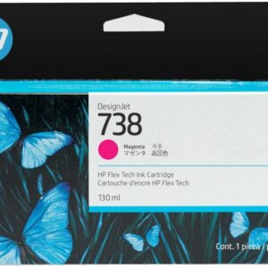 hp 498n6a magenta cartucho de tinta original 738