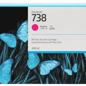 hp 676m7a magenta cartucho de tinta original 738