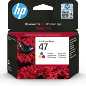 hp 6zd61ae color cartucho de tinta original 47