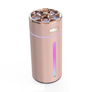xo aromatizador de espacios reducidos luz rgb bateria 800mah cargador tipo c capacidad 300ml color rosa