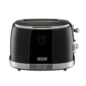 xo tostadora multifuncional 850w funciones descongelar/cancelar/recalentar apagado automatico cable estandar europeo color negro