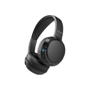 spc heron 2 studio auriculares de diadema inalambricos conexion a dos dispositivos 50h de autonomia plegables color negro