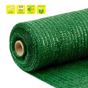 sungarden malla de sombreo 1.5x5m color verde
