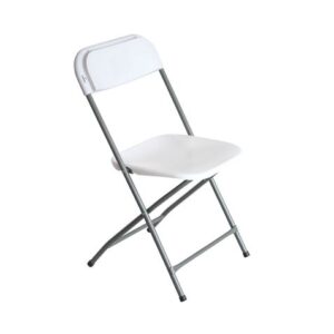 sungarden silla resina plegable 80x50x45cm color blanco