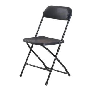 sungarden silla resina plegable 80x50x45cm color negro