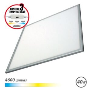 elbat panel led 60x60 40w 4600lm selector 3 temperaturas color blanco