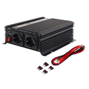 elbat convertidor de corriente 1000w color negro