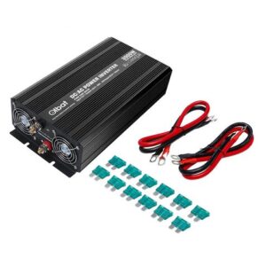 elbat convertidor de corriente onda pura 3000w color negro