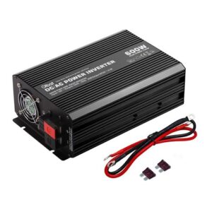 elbat convertidor de corriente onda pura 600w color negro