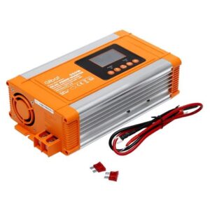 elbat convertidor de corriente onda pura con pantalla lcd 500w color varios