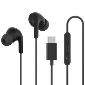xiaomi mi dual driver earphones auriculares usb c microfono integrado resistencia ipx4 control en cable color negro