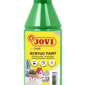 jovi jovidecor acryl pintura acrilica acabado satinado alto poder cubriente facil aplicacion resistente al agua y jabon color verde