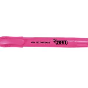 jovi gel textmarker marcador de texto fluorescente gel en seco no necesitan punta no traspasan secado rapido aptos para luz negra color rosa