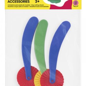 jovi modelling complements bolsa con 3 rodillos cortadores ruedas de corte diferentes formas ideal para manualidades facil de usar alta durabilidad color varios
