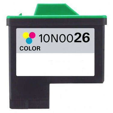 lexmark 26/27 color cartucho de tinta generico reemplaza 10n0026e/10nx227e
