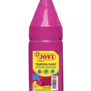 jovi tempera paint tempera liquida 1000ml base agua lista para usar alto poder cubriente secado rapido excelente rendimiento facil aplicacion color magenta