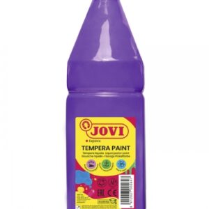 jovi tempera paint tempera liquida 1000ml base agua lista para usar alto poder cubriente secado rapido excelente rendimiento facil aplicacion color violeta