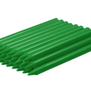 jovi plasticolor estuche de 25 ceras plasticas resistentes no manchan agradable de rayar acabado brillante gran duracion color verde
