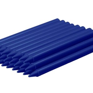 jovi plasticolor estuche de 25 ceras plasticas resistentes no manchan agradable de rayar acabado brillante gran duracion mezclables color azul