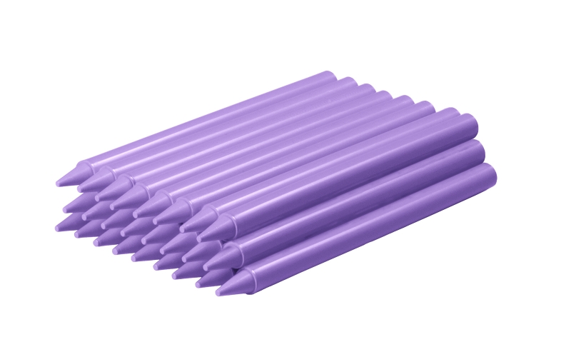 jovi plasticolor estuche de 25 ceras plasticas resistentes no manchan agradable de rayar acabado brillante mezclables gran duracion color morado