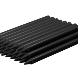 jovi plasticolor estuche de 25 ceras plasticas resistentes no manchan agradable de rayar acabado brillante gran duracion color negro