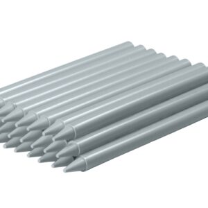 jovi plasticolor estuche de 25 ceras plasticas resistentes no manchan agradable de rayar acabado brillante mezclables duraderas color gris