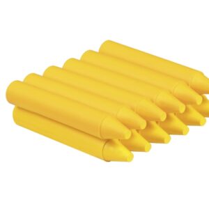 jovi estuche de 12 ceras no manchan no huelen resistentes deslizan bien faciles de afilar desarrollan motricidad fina color amarillo