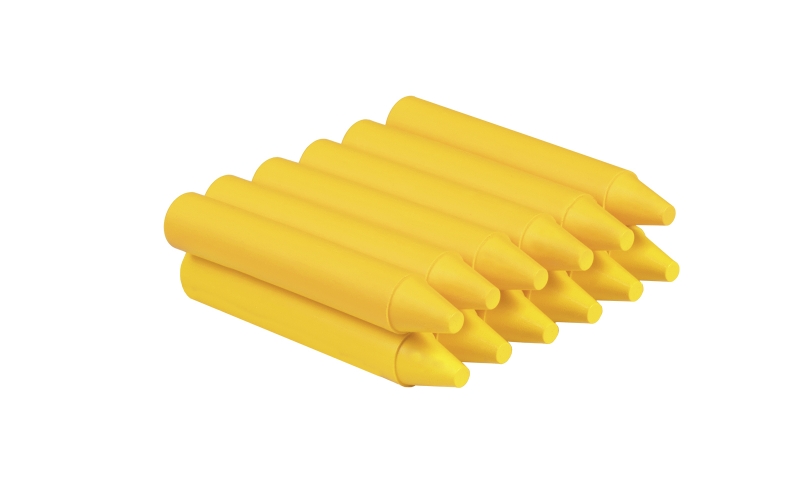 jovi estuche de 12 ceras no manchan no huelen resistentes deslizan bien faciles de afilar desarrollan motricidad fina color amarillo