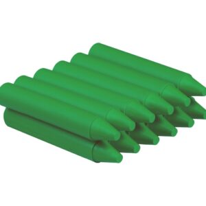 jovi estuche de 12 ceras no manchan sin olor resistentes deslizan bien faciles de afilar desarrollan motricidad fina color verde