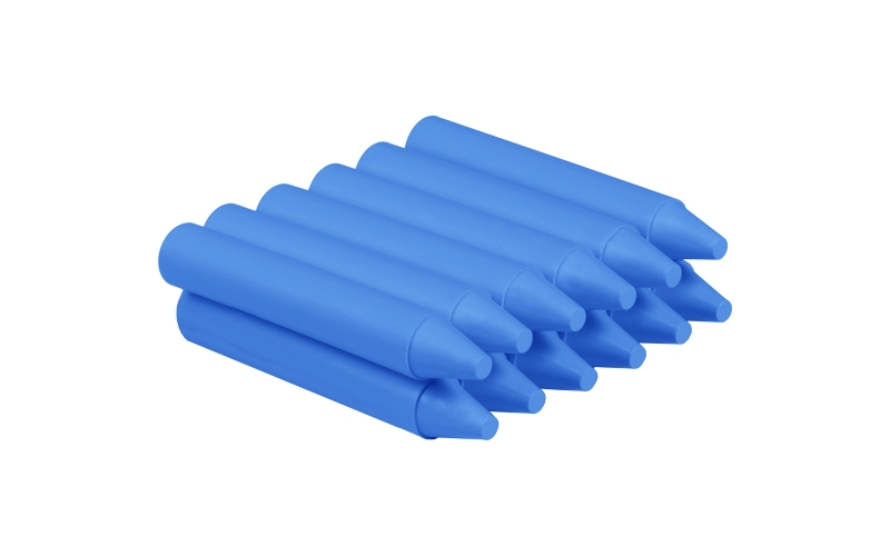jovi estuche de 12 ceras no manchan no huelen resistentes deslizan bien faciles de afilar desarrollan motricidad fina color azul