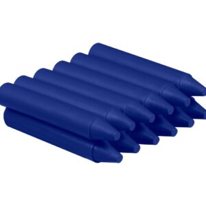 jovi estuche de 12 ceras no manchan no huelen resistentes deslizan bien faciles de afilar desarrollan motricidad fina color azul
