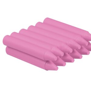 jovi estuche de 12 ceras no manchan no huelen resistentes deslizan bien faciles de afilar desarrollan motricidad fina color rosa