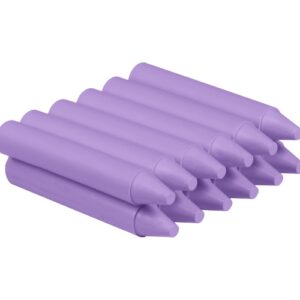 jovi estuche de 12 ceras no manchan no huelen resistentes deslizan bien faciles de afilar desarrollan motricidad fina color morado