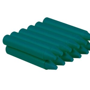jovi estuche de 12 ceras no manchan no huelen resistentes deslizan bien faciles de afilar desarrollan motricidad fina color verde