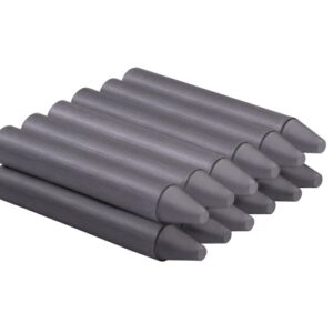 jovi estuche de 12 ceras no manchan sin olor resistentes deslizamiento suave faciles de afilar desarrollan motricidad fina color gris