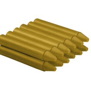 jovi estuche de 12 ceras no manchan no huelen resistentes deslizan bien faciles de afilar desarrollan motricidad fina color oro