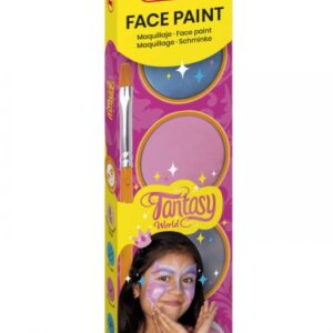 jovi fantasy estuche de maquillaje crema hipoalergenico facil aplicacion incluye esponja y pincel color surtido