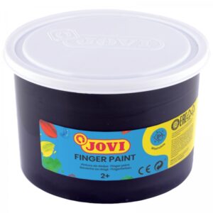 jovi finger paint bote de 500ml pintura de dedos ingredientes naturales colores mezclables textura gelatinosa lavable sin gluten no toxico color azul